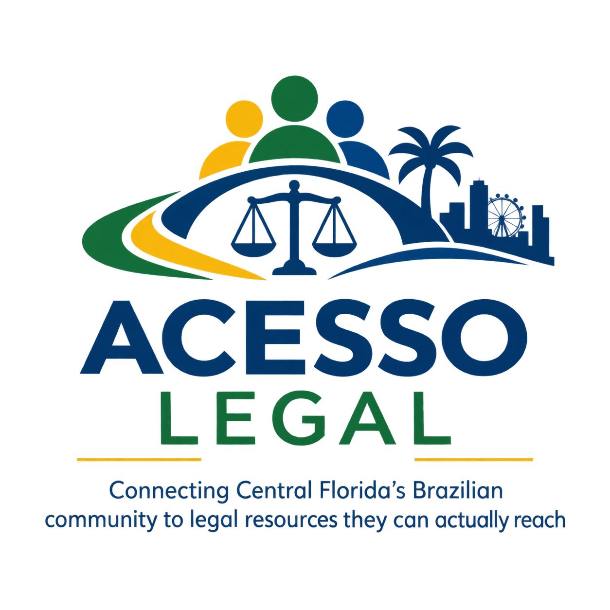 Identidade visual aprovada do Acesso Legal